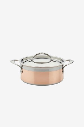 Hestan - Gryde CopperBond diameter 20 cm, 2,8 liter - Kobber - Gryder & kasseroller - Fra Homeroom