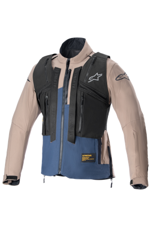 Geacă Alpinestars Techdura Reflex maro Falcon/bleumarin nocturn 3XL