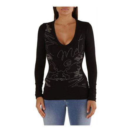 Met, Knitwear Czarny, Kobieta, Rozmiar: L
