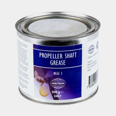 Grasso per assi dell'elica Orbitrade Propeller Shaft Grease NLGI3, barattolo, 500 grammi