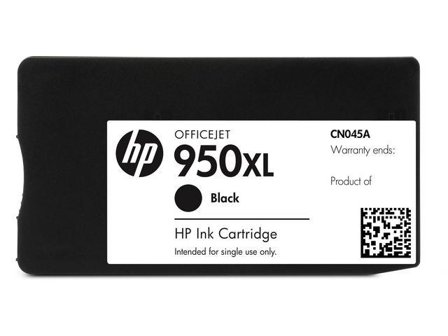 HP 950XL - Høy ytelse - svart - original - Officejet - blekkpatron - for Officejet Pro 251dw, 276dw, 8100, 8600, 8600 N911a, 8610, 8615, 8616, 8620,
