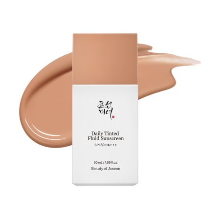 BEAUTY OF JOSEON - Viso Daily Tinted Fluid Sunscreen Broad Spectrum SPF 30 PA +++ - Crema colorata viso,Protezione solare viso