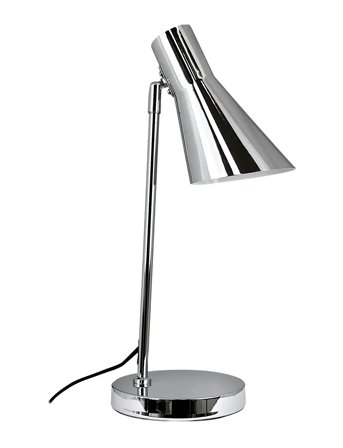 Dyberg Larsen | Dl12 Krom Bordlampe | 44.5X16X16