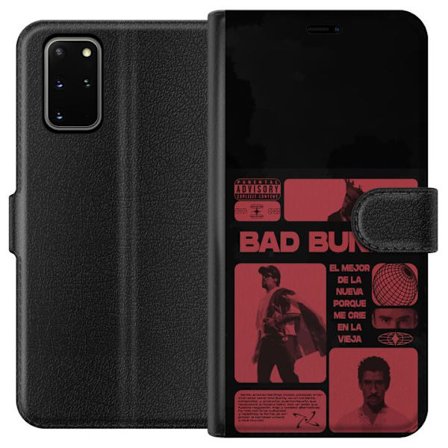 Kompatibelt Lommeboketui til Samsung Galaxy S20+ Bad Bunny NFL-inspirert skjoldlogo med amerikansk fotball og stjerner