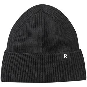Reima Black Reissari Beanie - Headwear - 48 cm - Black - Junge