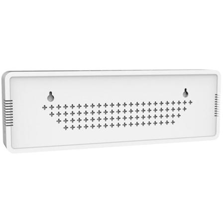 Desibelmåler Veggmontert Lydnivåmåler 30-130DB LED-skjerm Støy Tid Temperaturmåler (°C)