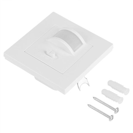 AC 110V240V Infrarød PIR Bevegelsessensor Nedfelt Vegglys Bryter Pære