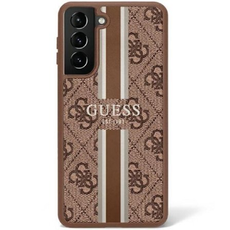 Guess Galaxy S23 Skal Printed Stripe - Brun