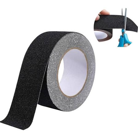 ING Antiskli-tape - 10M - 50mm - Selvklebende tape - Svart