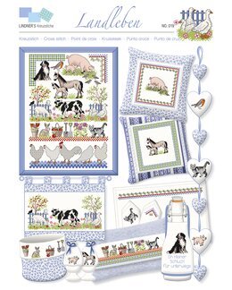 Korsstingsmønster På landet - Lindner's Kreuzstiche