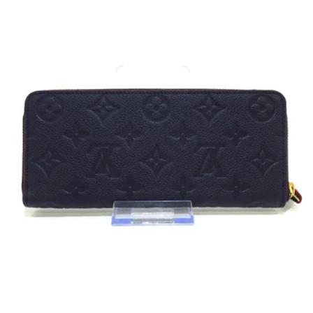 Louis Vuitton Vintage Pre-owned Leather wallets Blå, Dame Vintage Accessories, Størrelse: ONE Size
