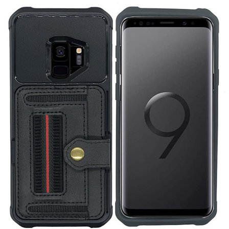 Samsung Galaxy S9 - Stilrent Skyddsskal med Kortfack