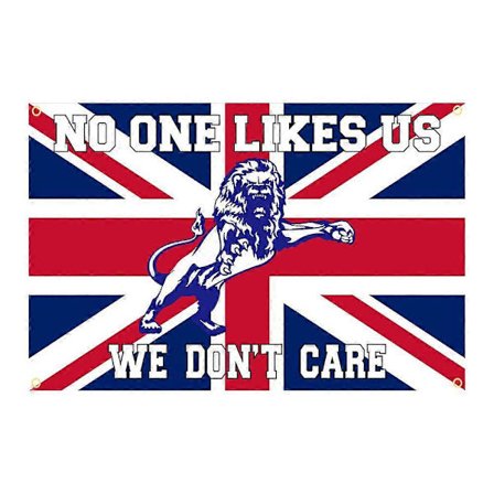 90x150cm 3x5FTS Millwall FC MW Løve Sports Dekoration Flag Ingen Kan Lide Os, Og Vi Er Ligeglade