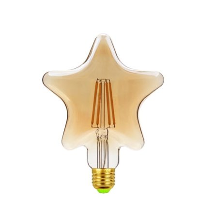 Led Vintage Ljuskällor Stjärnform Led Ljuskälla E27 220V 4W