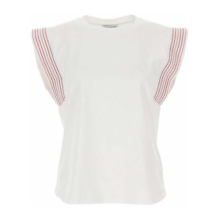 Dondup T-Shirts Hvid, Dame