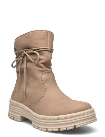 X8558-20 Shoes Wintershoes Winter Boots Beige Rieker