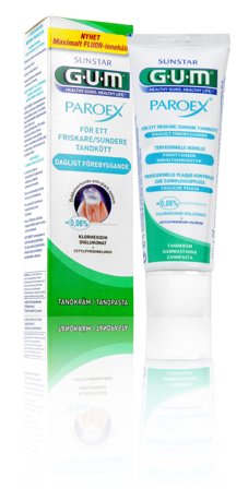 Gum paroex tannkrem 0,06% chx