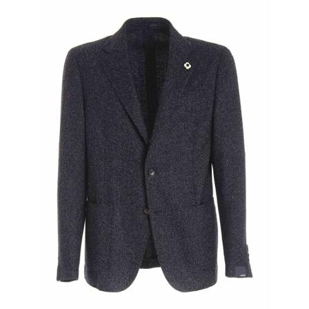 Lardini, Giacca Easy Niebieski, Mężczyzna, Rozmiar: M