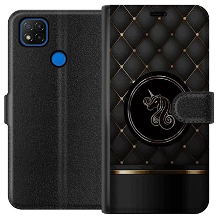 Kompatibel Tegnebogsetui til Xiaomi Redmi 9C Luksus Enhjørning