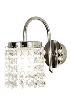 Aneta Lighting TERESA vegglampe bad, krom/klar, IP44, G9