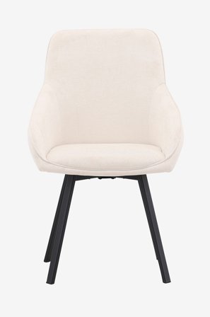 Venture Home - Spisebordsstol Rosie, 2-pak - Beige - Stole - Fra Homeroom