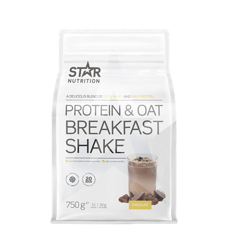 Star Nutrition Protein & Havre Måltidserstatning Shake 750 g