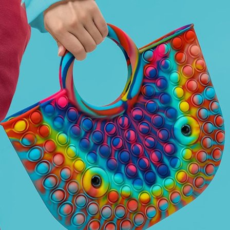 Pop It Bag Interessant Dekompresjon d Utsøkte Damehåndvesker