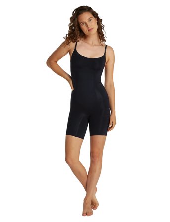 Calvin Klein Mid Thigh Bodysuit - Black - L