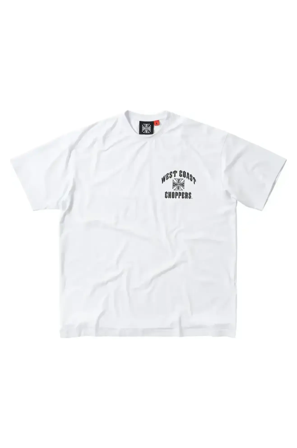 Camiseta West Coast Choppers Iron Oversized Blanco L