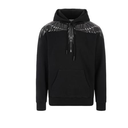 Marcelo Burlon Hoodies Sort, Herre