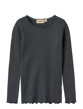 Wheat | Rib T-Shirt L/S Reese | 110