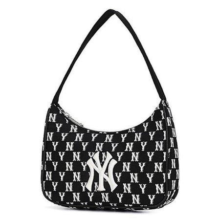 Mlb Vintage Underarm Casual Enkelt Skulder Denim Satchel Håndveske
