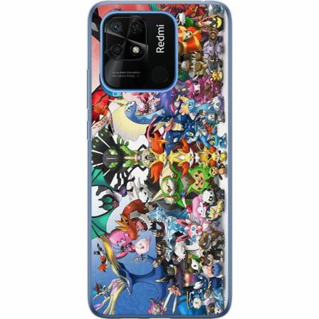 Xiaomi Redmi 10c Genomskinligt Skal Pokemon