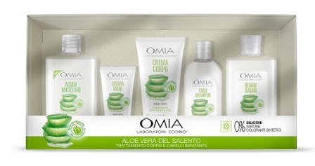 Omia Ecobio Aloe Acqua Micellare 400ml + Crema Mani 75ml + Crema