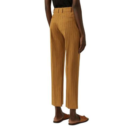 Joseph, Pantalon Sloe - Sprint stripe Brązowy, Kobieta, Rozmiar: L