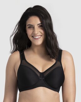 T-shirt bh Sweet Senses Svart - E70 - Miss Mary