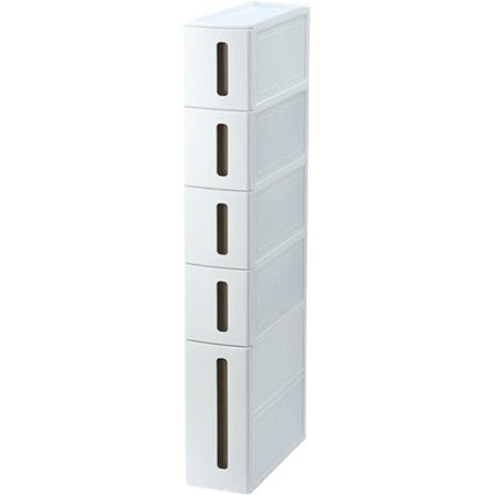 Kylpyhuoneen säilytysteline, monipuolinen kapea kärry keittiöön, pesutupaan ja olohuoneeseen