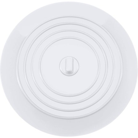 Silikonestop til badekar, håndvask og køkkenvask, diameter 15 cm, egnet til køkken, badeværelse og vaskerum