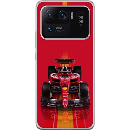 Yhteensopiva Puhelinkuori Xiaomi Xiaomi Mi 11 Ultra Ferrari Formula 1 -auto ikonisessa punaisessa muotoilussa urheilullisella tarkkuudella