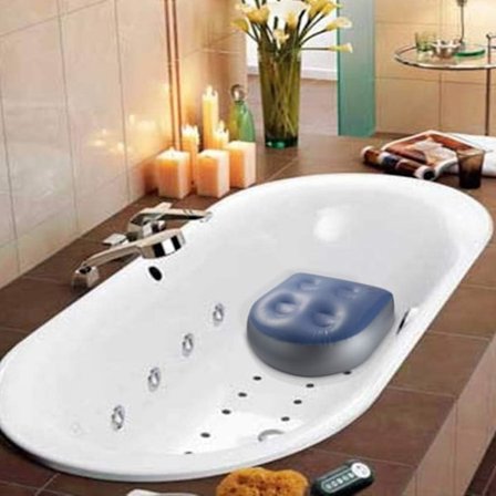 Massage uppblåsbar kudde pvc flockning gränsöverskridande uppblåsbar