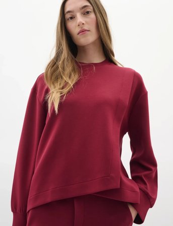 InWear Gidaiw Vincent Sweatshirt - Burgundy - XXL