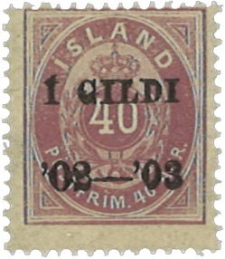 Island 1902 - AFA 32 - Postfrisk