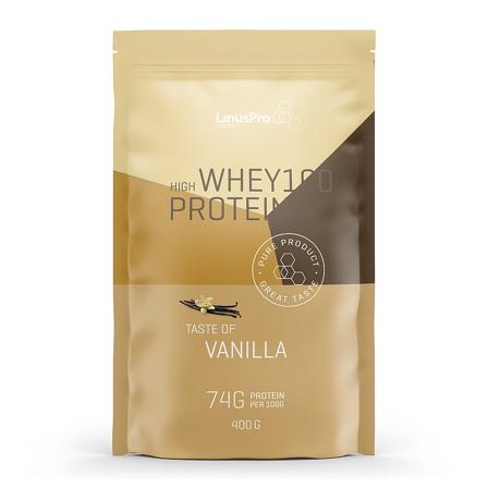 LinusPro Nutrition Whey 100 Proteinpulver, Sport & Velvære, Protein & Energi, Proteinpulver