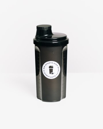 MM Sports Shaker Sky High Quality, Black - 700 ml
