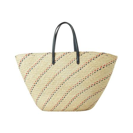 Thom Browne, Bag Beige, Dames, Maat:ONE Size,gestreept