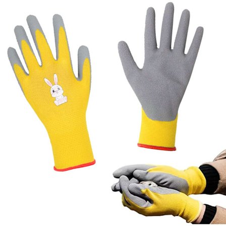 Lasten puutarhan käsineet, lasten työhanskat, turvallisuuspuutarhan käsineet