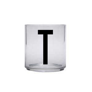 Design Letters Kids Personal Drinking glass T One Size - Tableware - One size - Black