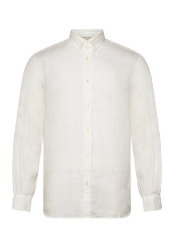 Core - Linen Shirt Ls Button-Down White Scotch & Soda