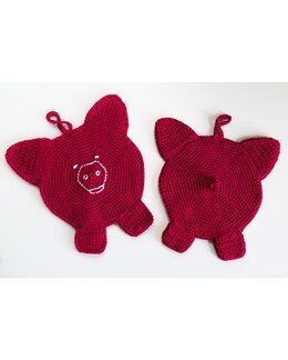 Hekleoppskrift Grytekluter Gris - Viking of Norway