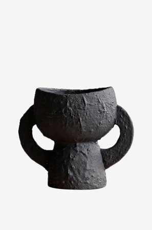 Zelected by Houze - Kruka Ferrara liten - Svart - Krukor & vaser - Från Homeroom